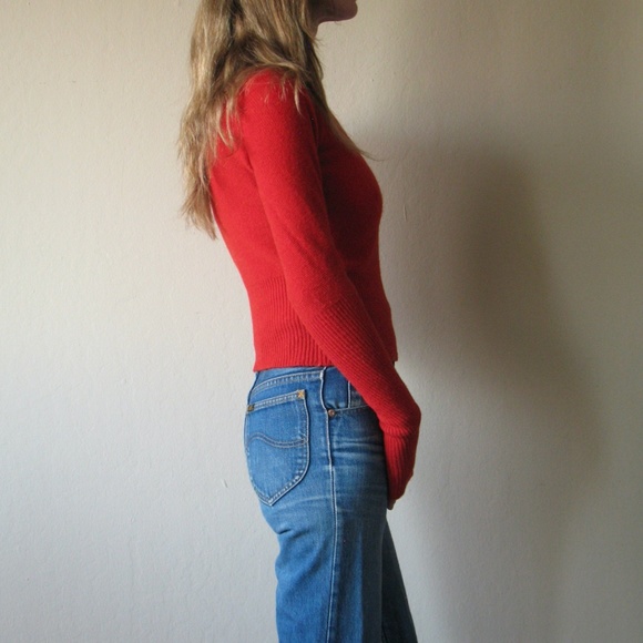 Lemaire red wool crewneck sweater - Picture 5 of 7